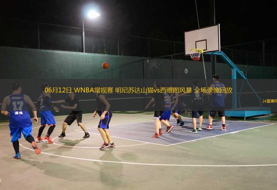 06月12日 WNBA常規(guī)賽 明尼蘇達(dá)山貓vs西雅圖風(fēng)暴 全場(chǎng)錄像回放