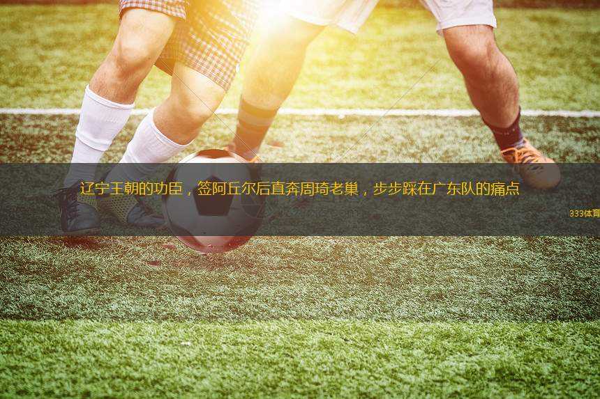 遼寧王朝的功臣，簽阿丘爾后直奔周琦老巢，步步踩在廣東隊的痛點